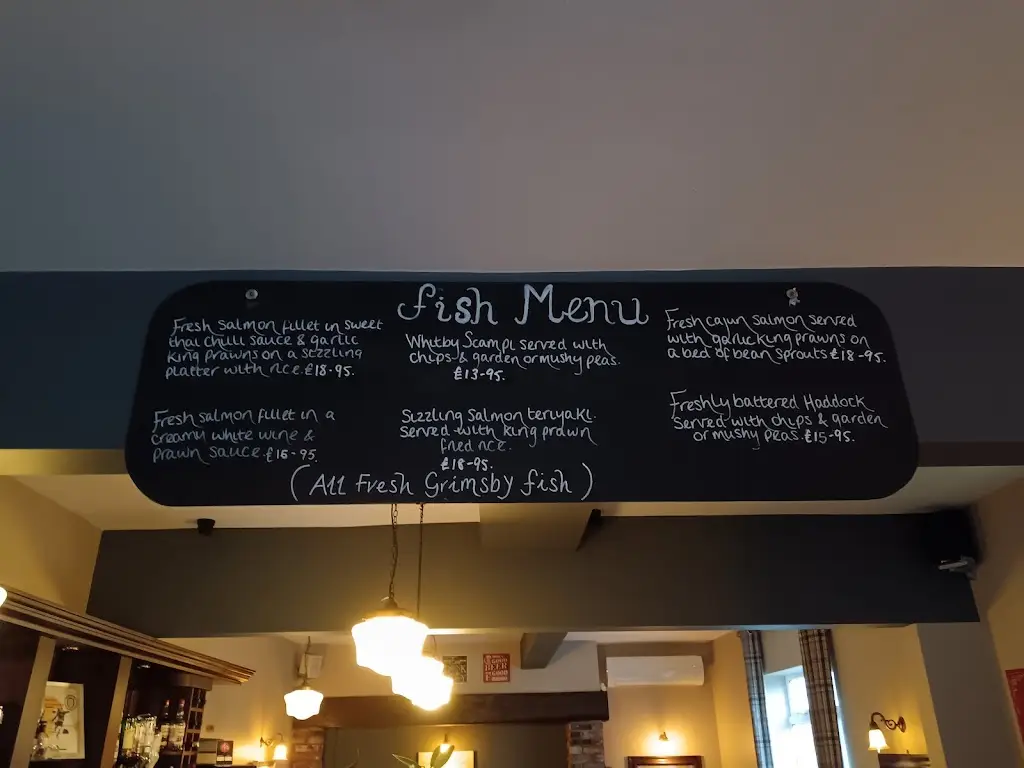 Menu_The White Swan_Bubwith_image_2