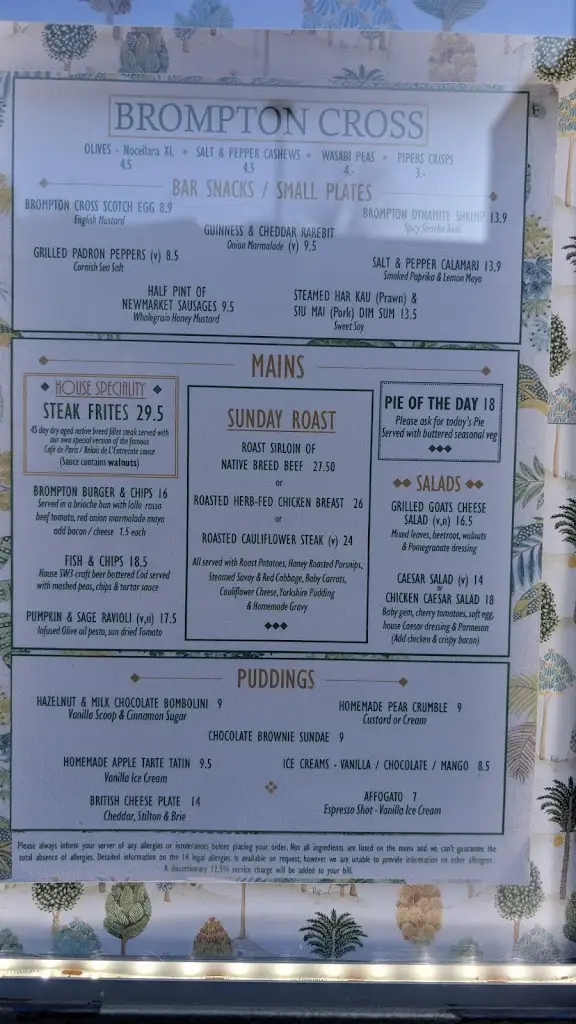 Menu_The Brompton Cross_Brompton_image_3