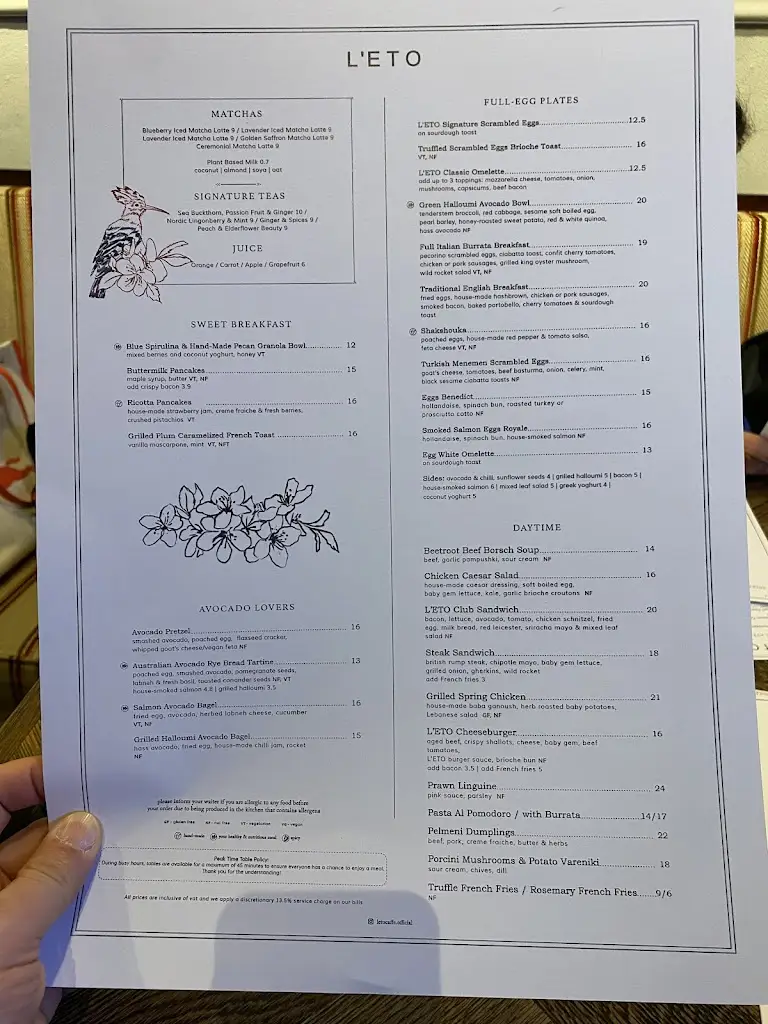 Menu_L'ETO Brompton Road_Brompton_image_4