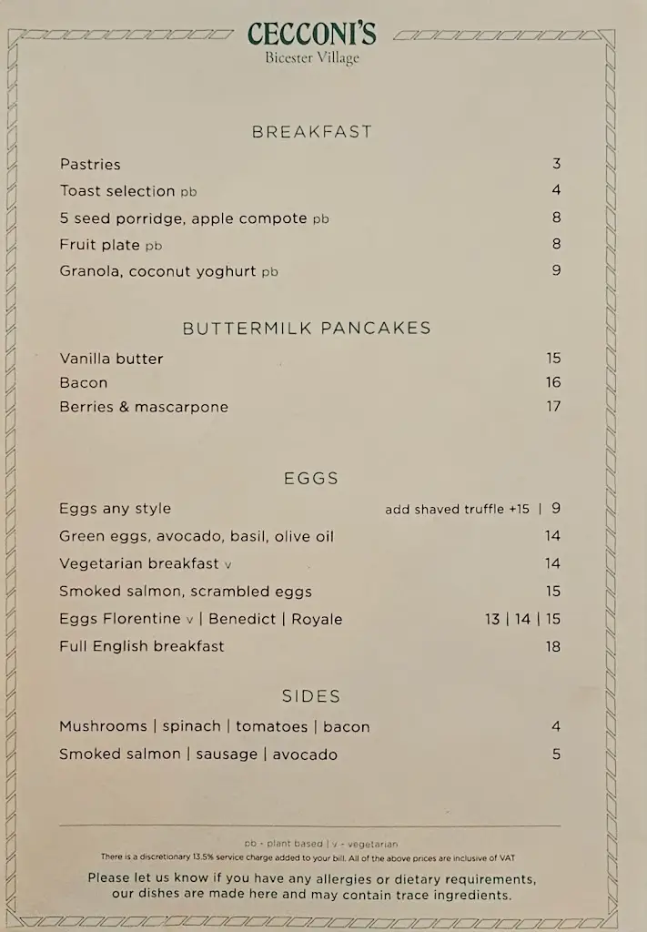 Menu_Cecconi's Bicester_Ambrosden_image_1