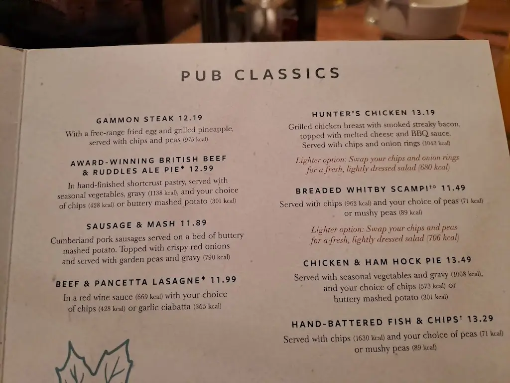 Menu_Dartbridge Inn Buckfastleigh_Buckfastleigh_image_1