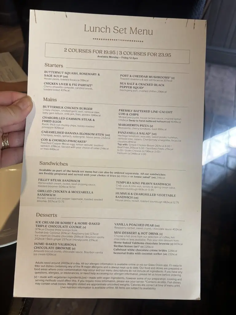 Menu_Brampton Mill Huntingdon_Buckden_image_1