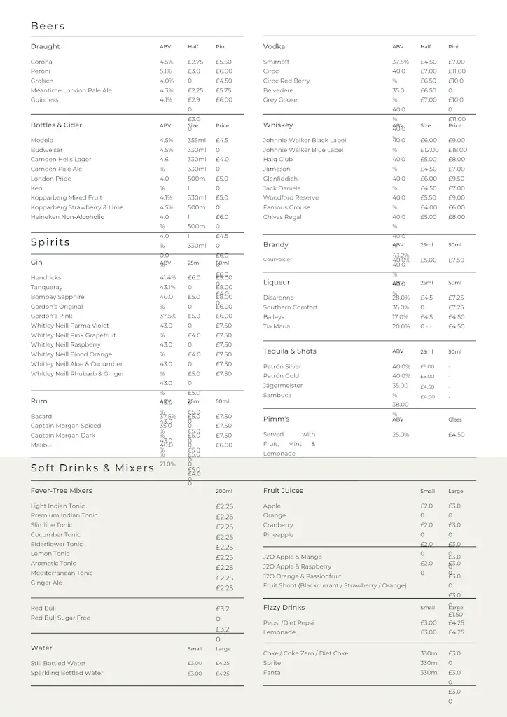Menu_The Woodman & Olive Broxbourne_Broxbourne_image_2