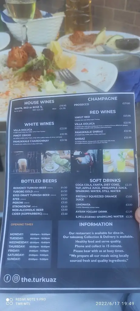 Menu_Jan Saray_Broughton Astley_image_1