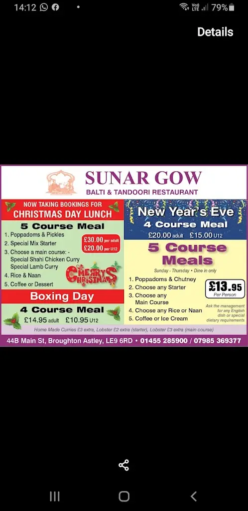 Menu_Sunargow Tandoori_Broughton Astley_image_4