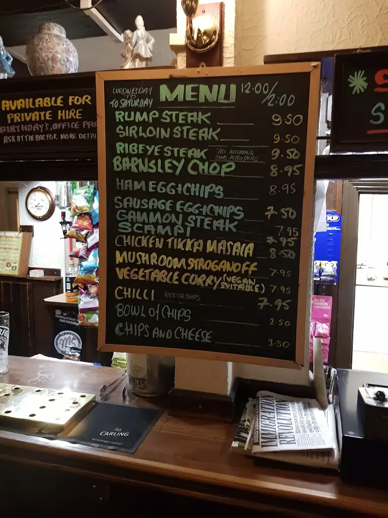 Menu_The Red Admiral_Broughton Astley_image_1