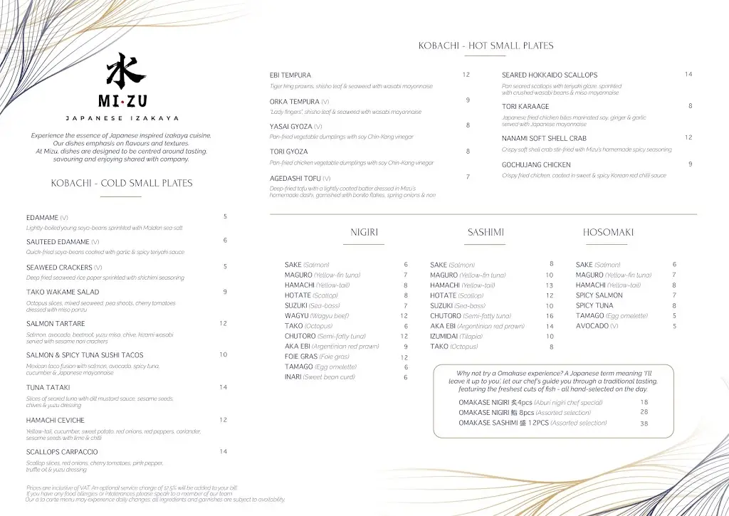 Menu_Mizu Japanese Izakaya_Ambrosden_image_3