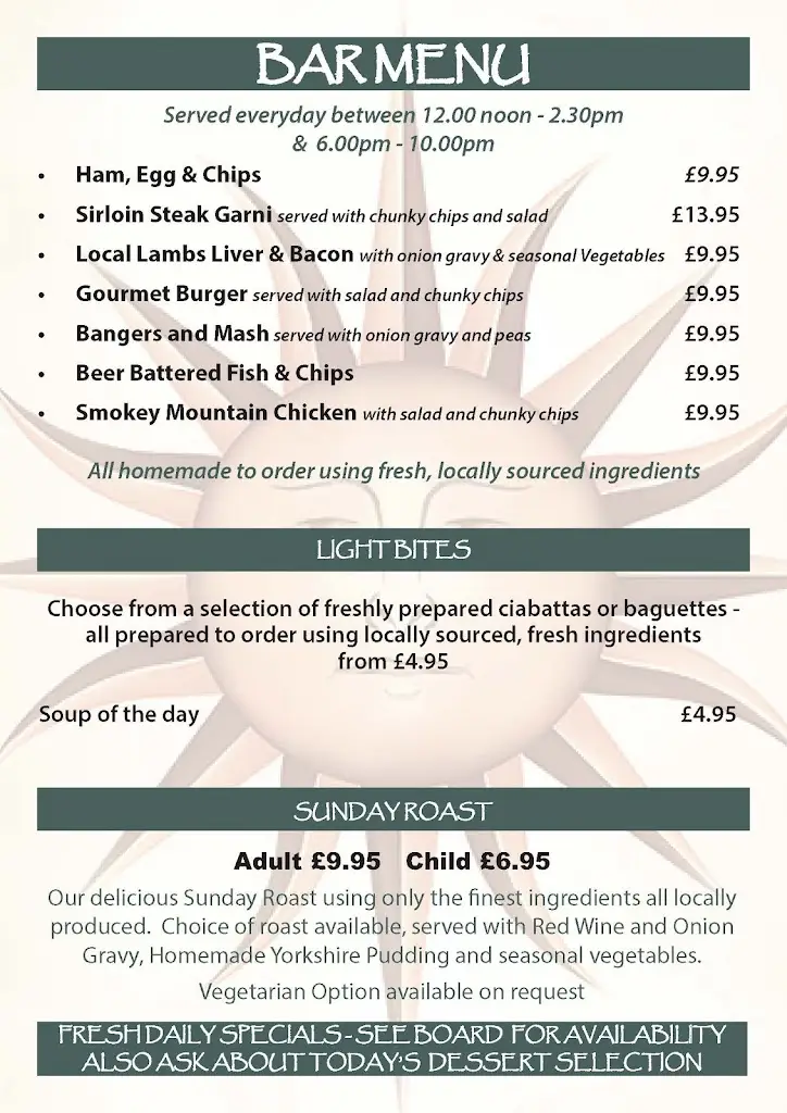 Menu_The Sun Inn_Bruton_image_2