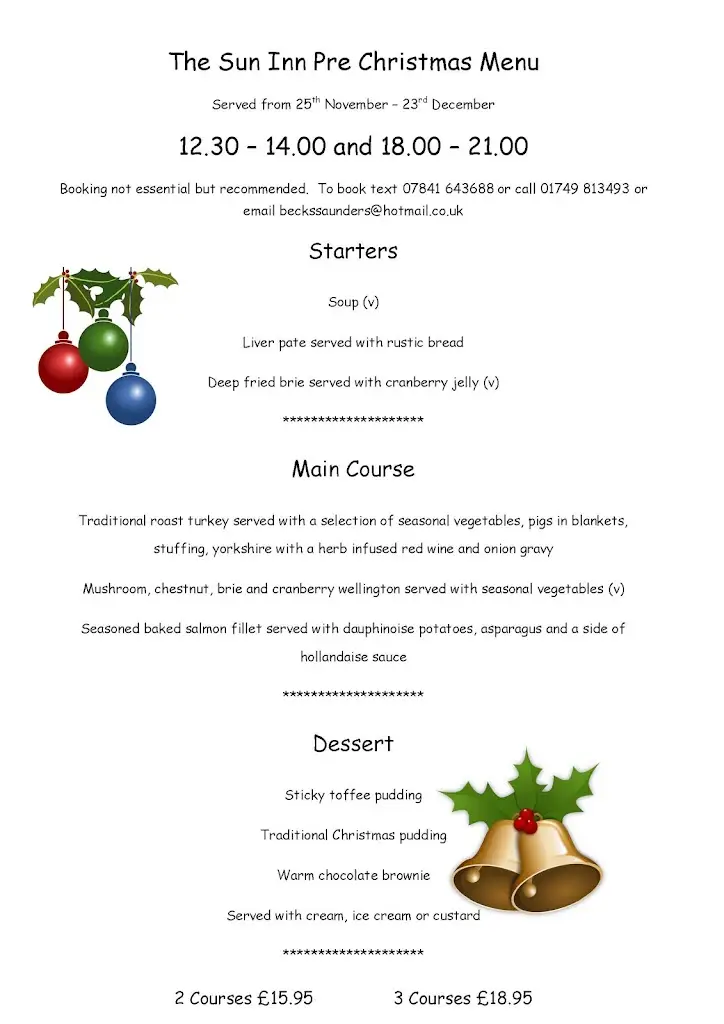 Menu_The Sun Inn_Bruton_image_4