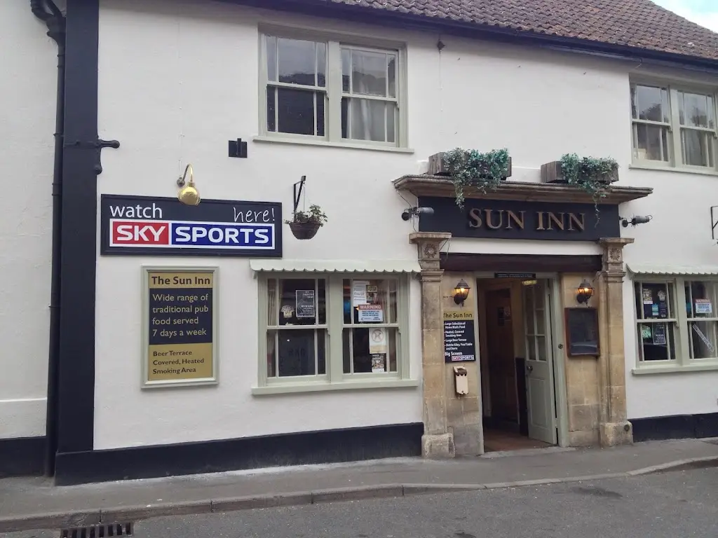 The Sun Inn restaurante en Bruton