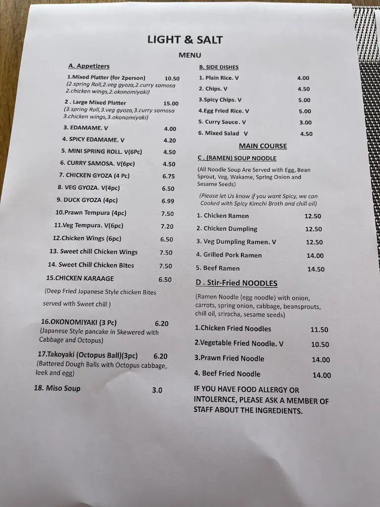 Menu_Light and Salt_Ambrosden_immagine_3