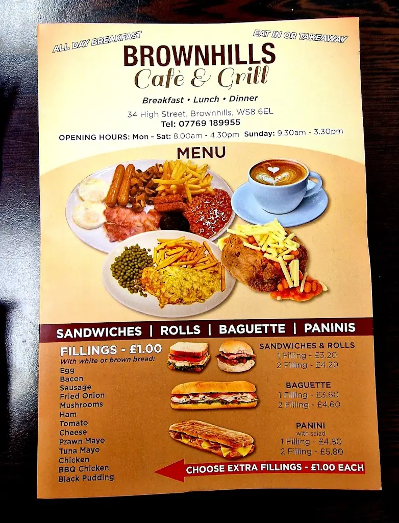 Menu_Brownhills Cafe & Grill_Brownhills_image_1