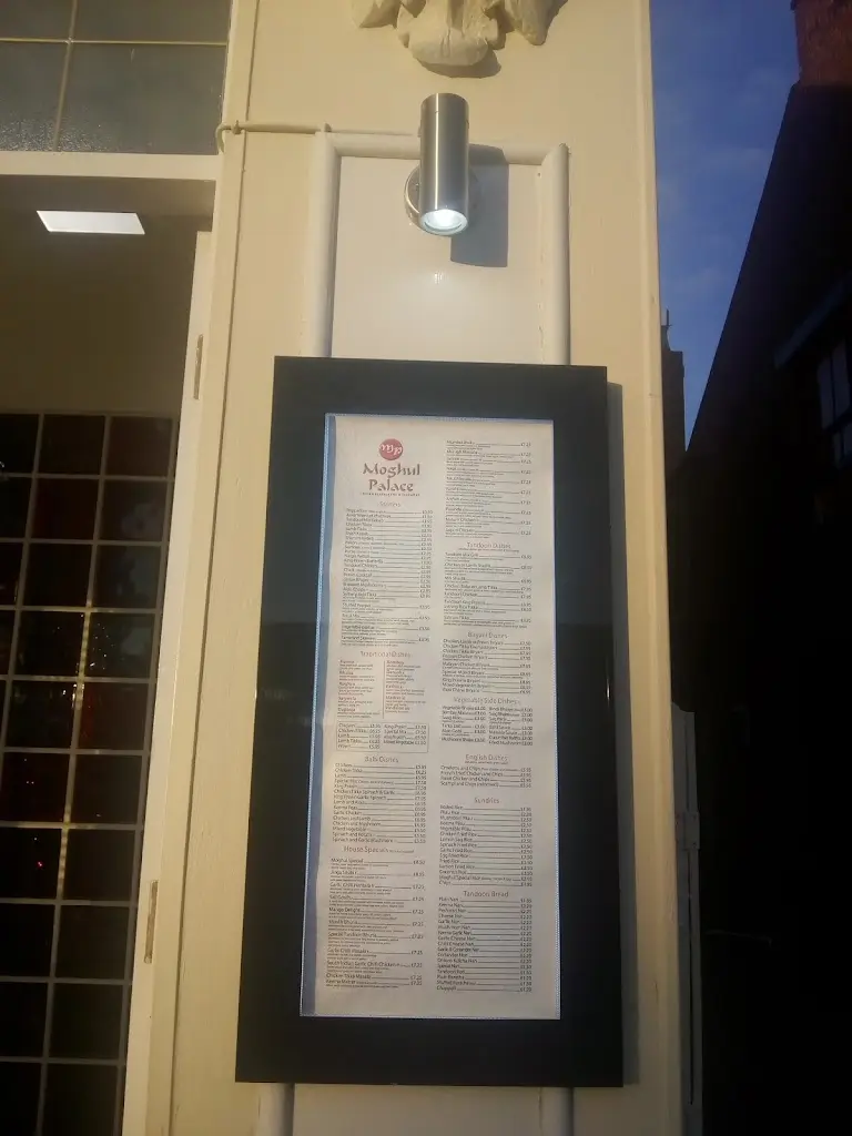 Menu_Moghul Palace_Brownhills_image_3
