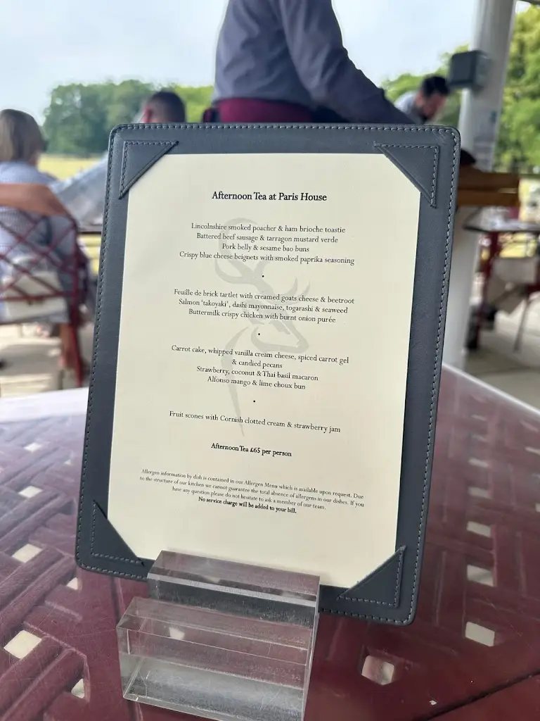 Menü_Paris House_Buckinghamshire_Bild_3