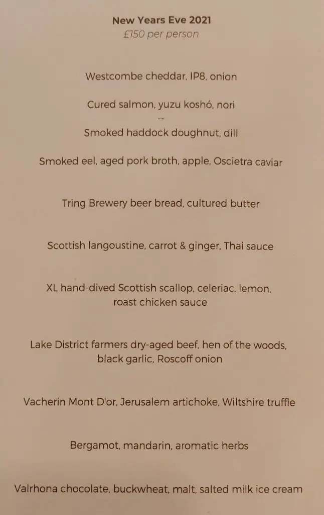 Menu_Crockers Tring_Buckinghamshire_image_2