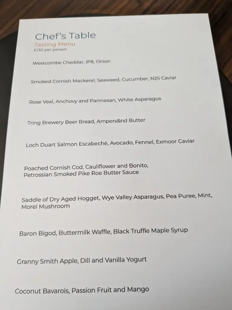 Menu_Crockers Tring_Buckinghamshire_image_3