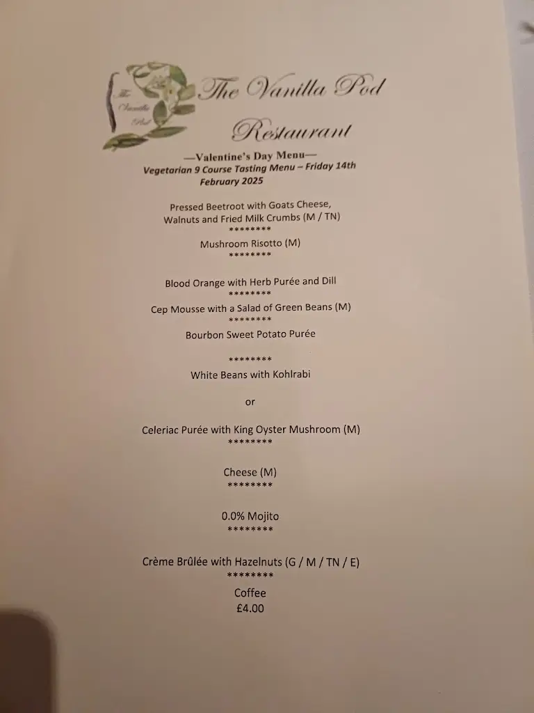 Menu_Vanilla Pod_Buckinghamshire_image_1