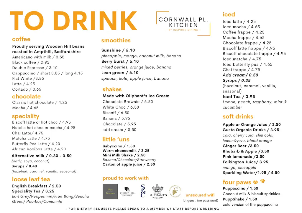 Menu_Cornwall Place Kitchen_Buckinghamshire_image_1