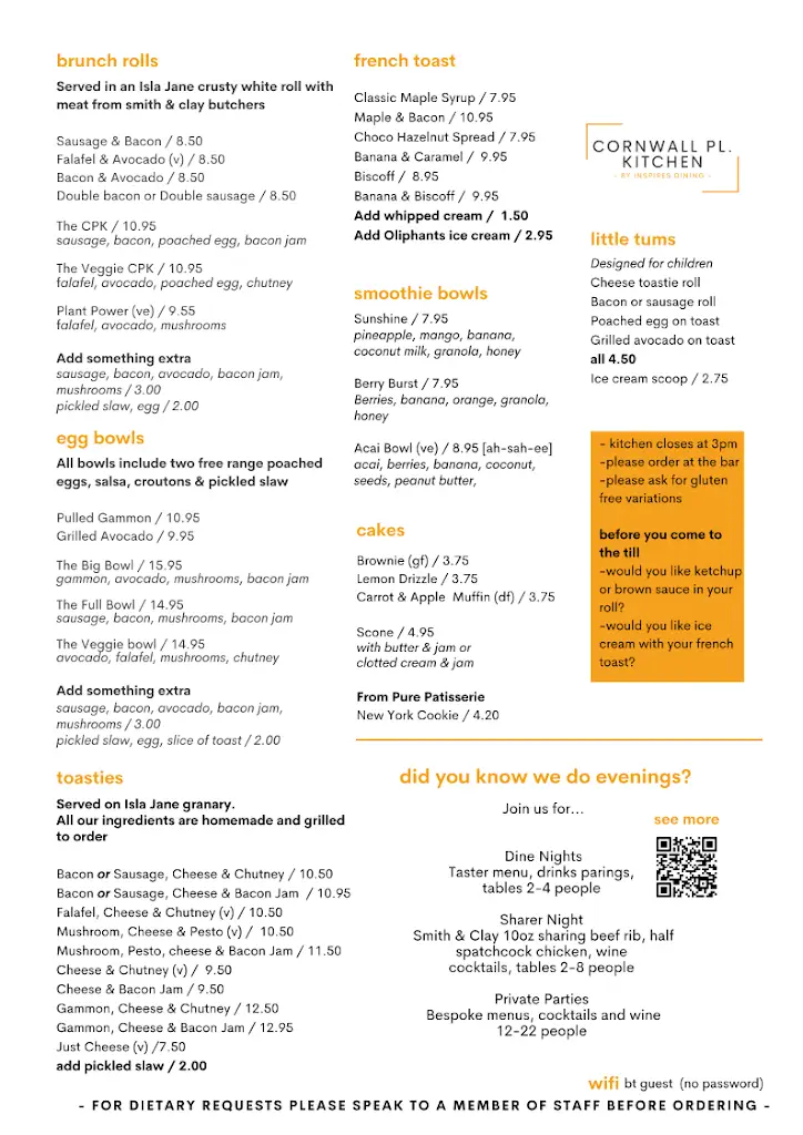 Menu_Cornwall Place Kitchen_Buckinghamshire_image_4