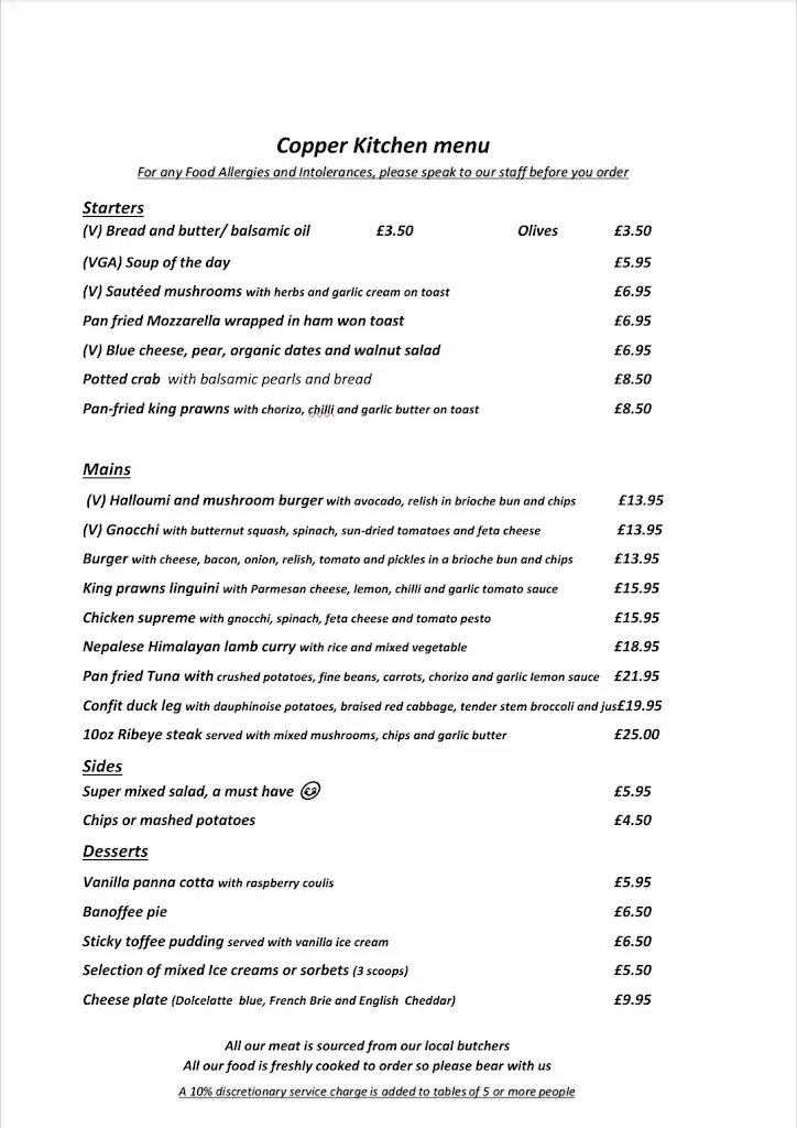 Menu_Copper Kitchen_Ambrosden_immagine_2