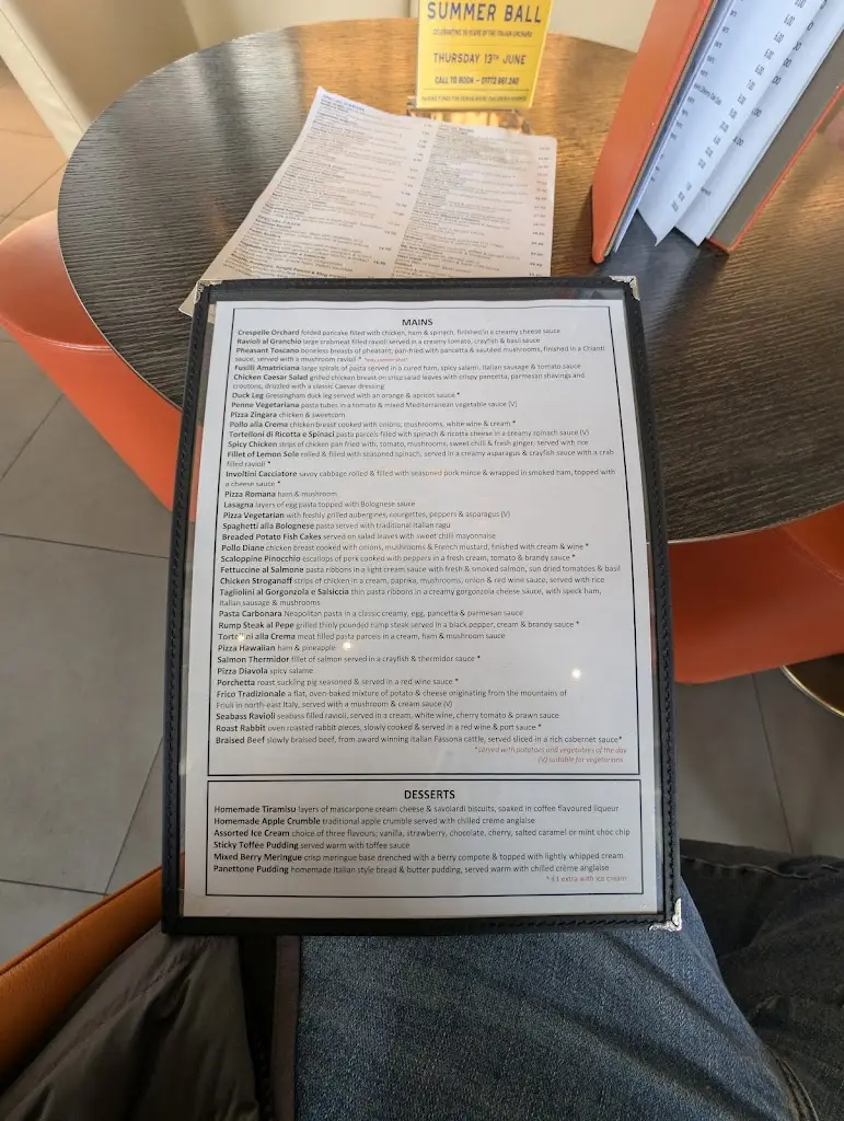 Menu_The Italian Orchard_Broughton_image_3