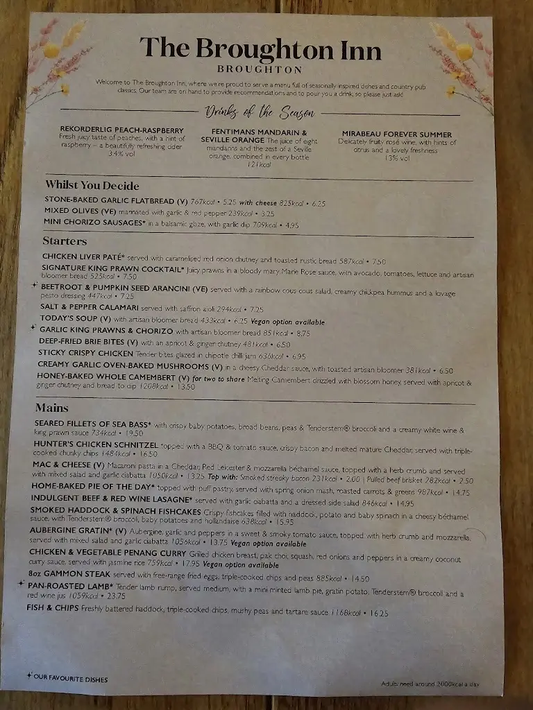 Menu_The Broughton Inn_Broughton_image_1