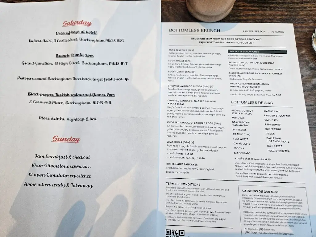 Menu_The Grand Junction_Buckingham_image_1