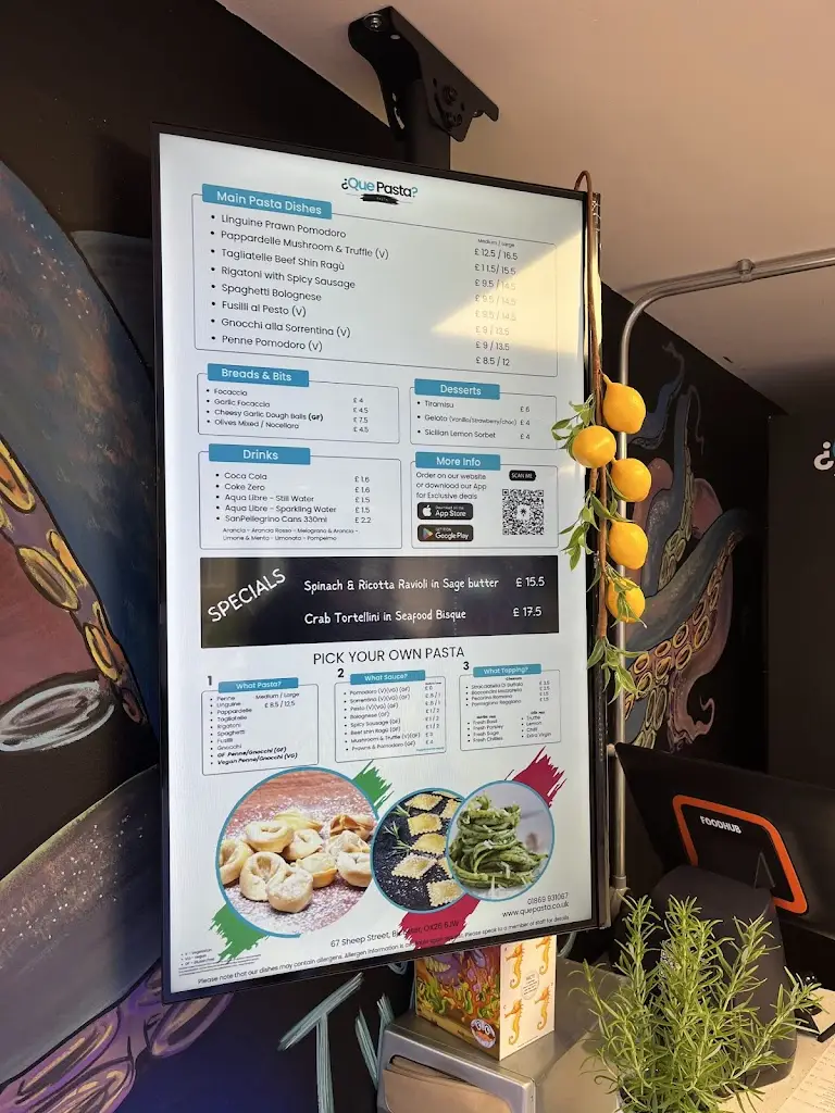 Menu_Que Pasta_Ambrosden_image_2