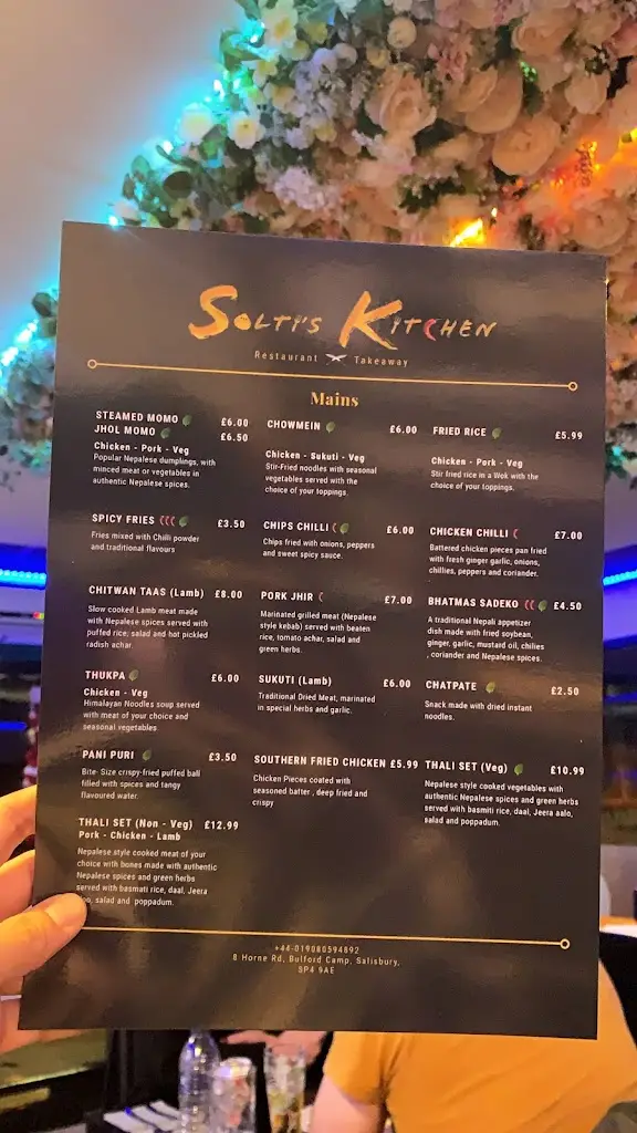 Menu_SOLTI'S KITCHEN_Bulford_image_1