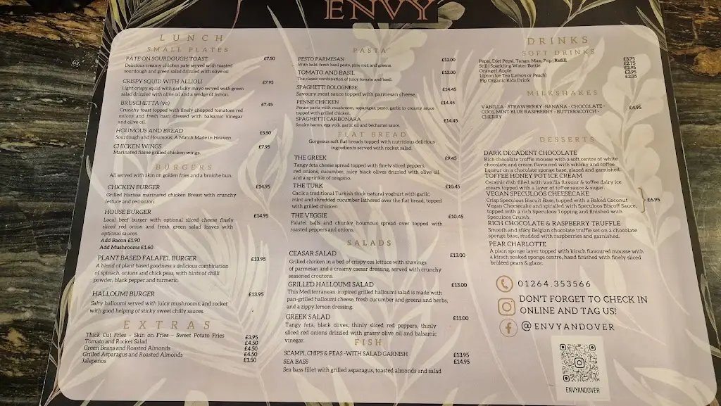 Menu_Envy | Eatery & Lounge_Andover_image_1