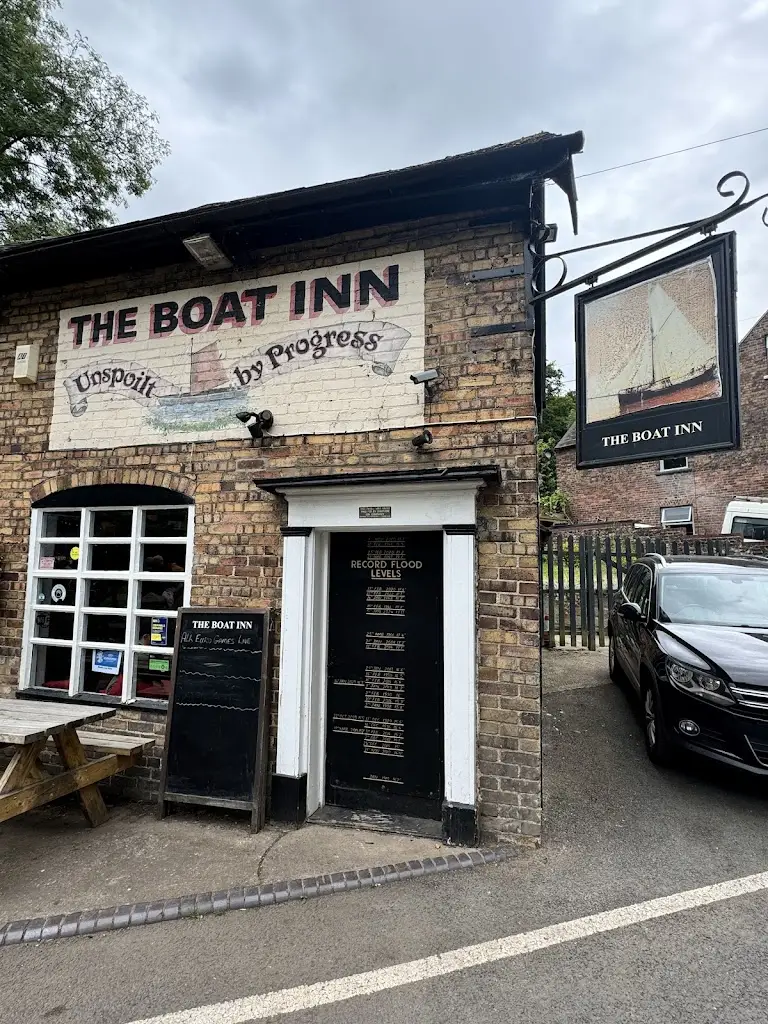 The Half Moon Inn restaurante en Broseley