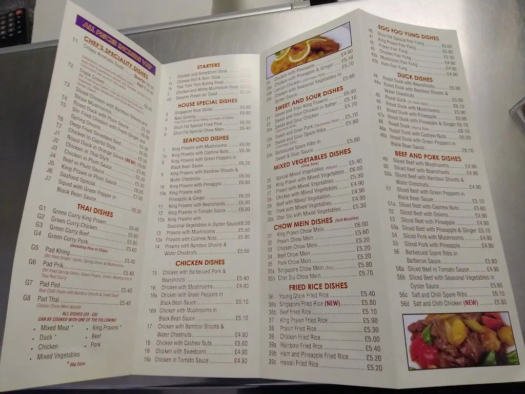 Menu_Shun Fat_Bromyard_image_1