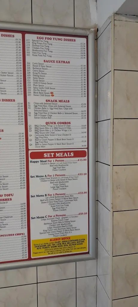 Menu_Lin's Wok_Bromyard_image_1