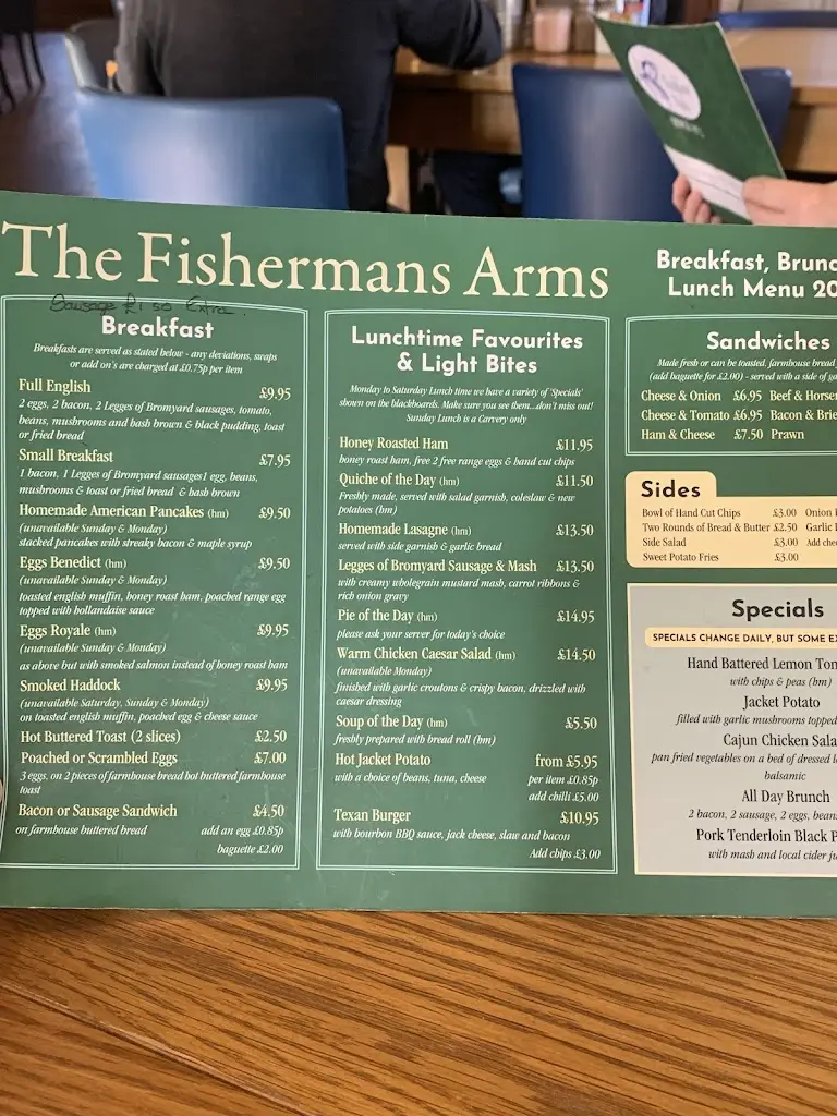 Menu_The Fisherman Arms at Docklow Pools_Bromyard_image_2
