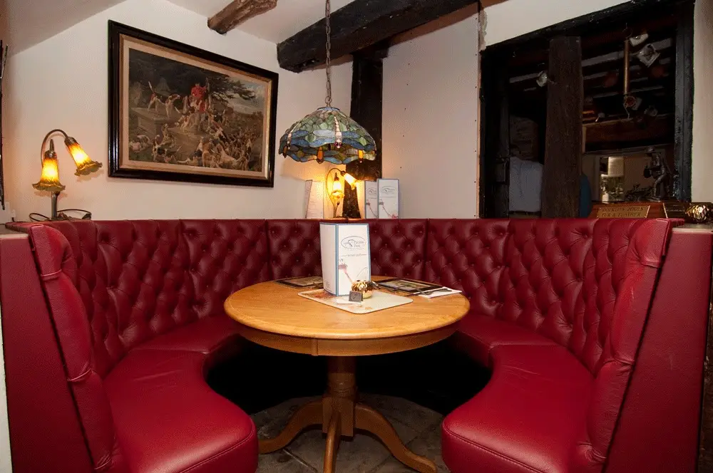 The Fisherman Arms at Docklow Pools restaurant in Bromyard