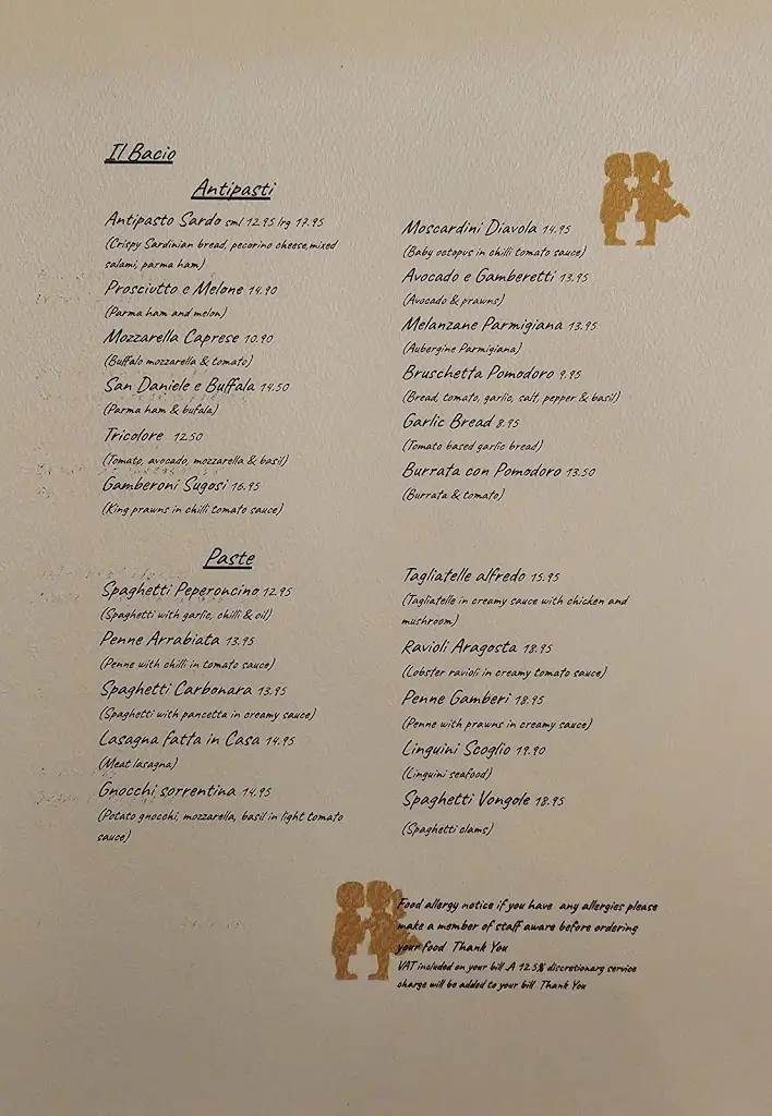 Menu_Il Bacio Buckhurst Hill_Buckhurst Hill_image_2