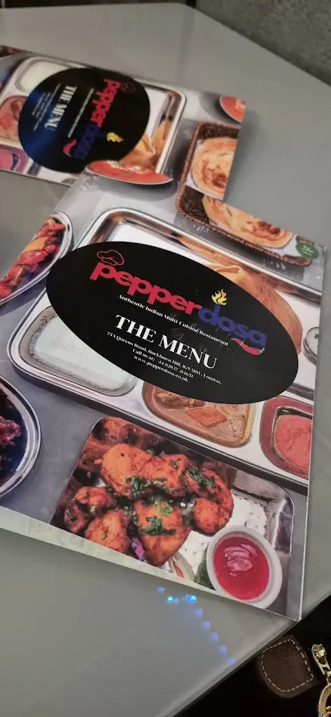 Menu_Pepperdosa_Buckhurst Hill_immagine_1