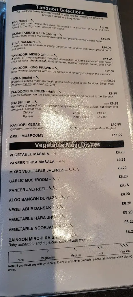 Menu_The Coriander_Buckhurst Hill_immagine_2