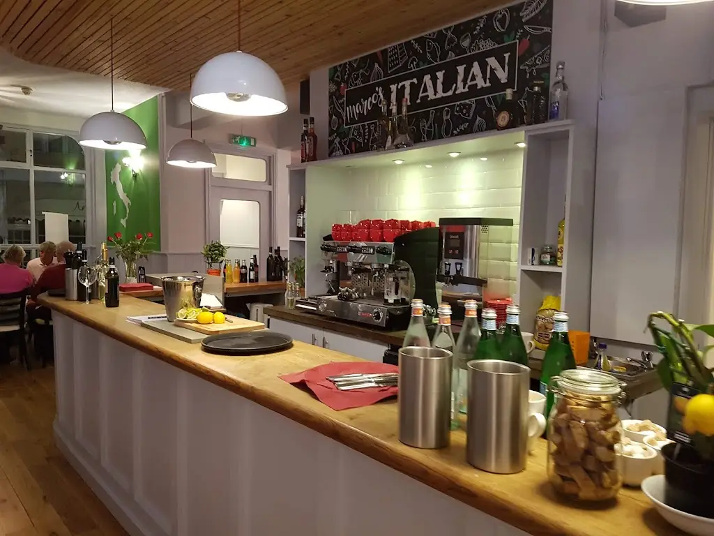 Marco's Italian Restaurant & Gelateria Restaurant in Budleigh Salterton