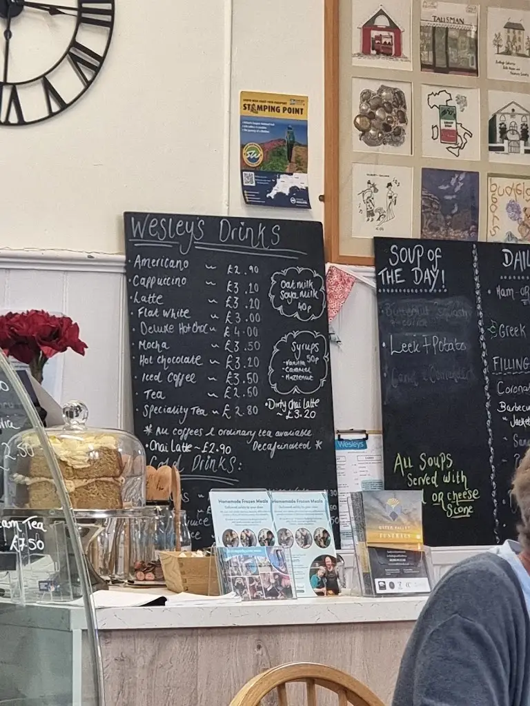 Menu_Wesley's at Budleigh_Budleigh Salterton_image_3