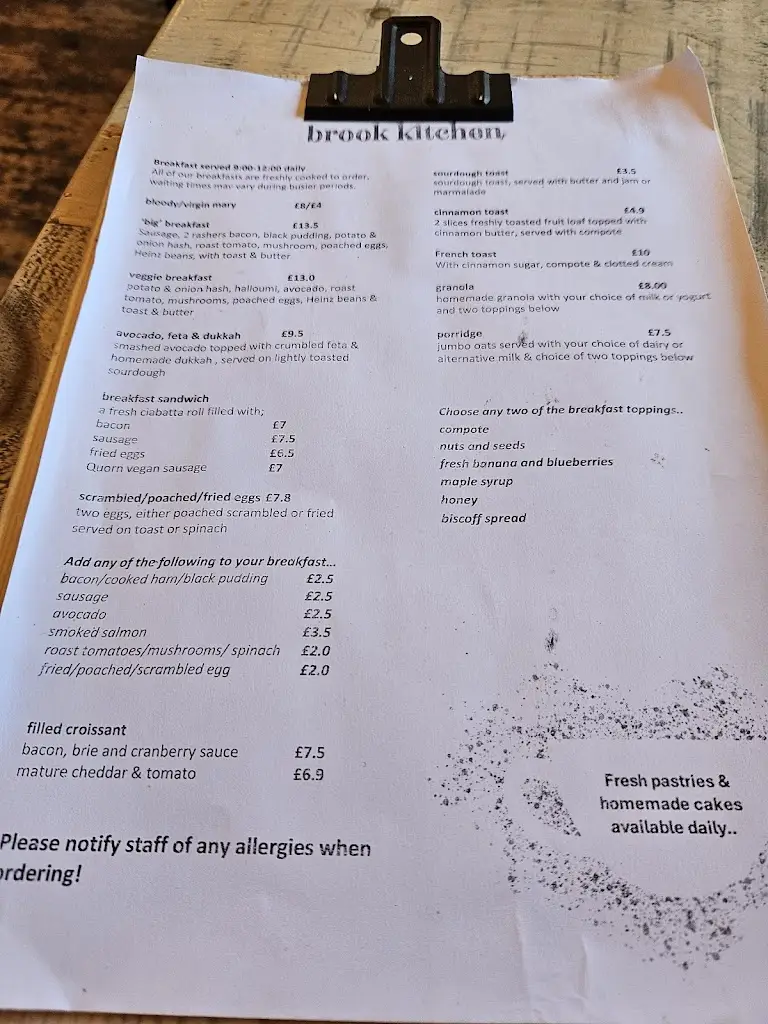Menu_Brook Kitchen_Budleigh Salterton_image_1