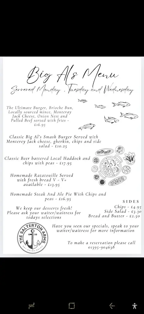 Menu_The Salterton Arms_Budleigh Salterton_image_3