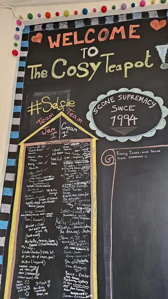 Menu_The Cosy Teapot_Budleigh Salterton_image_1