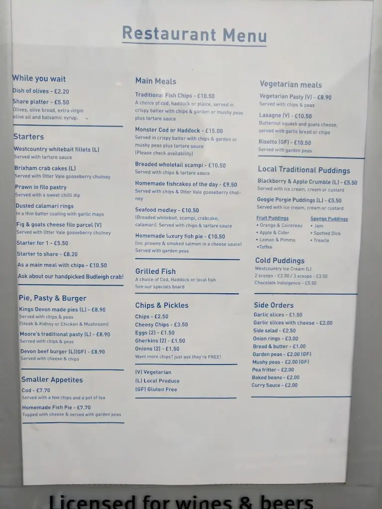 Menu_Budleigh Fish & Chips_Budleigh Salterton_image_3