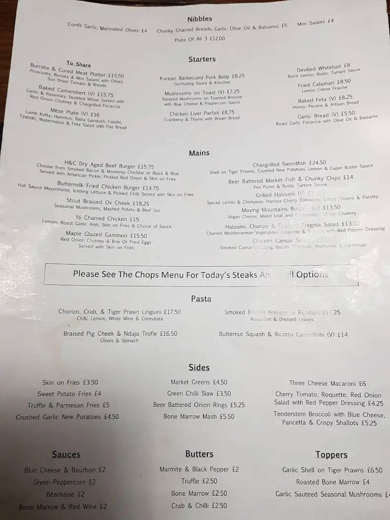 Menu_Hops and Chops_Bugbrooke_image_1