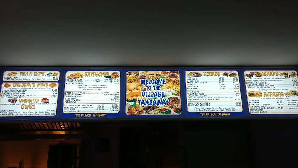 Menu_The Village Takeaway_Bugbrooke_image_3