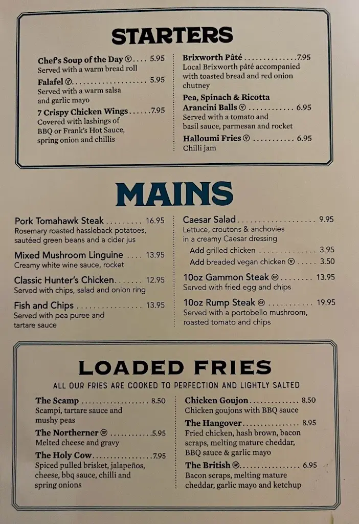 Menu_The Wharf_Bugbrooke_image_2