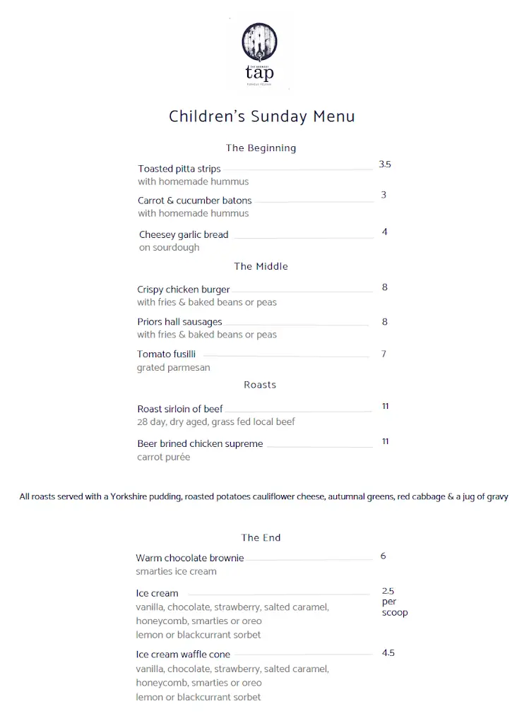 Menu_The Brewery Tap_Buntingford_image_3