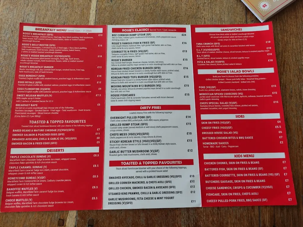 Menu_Rosies Kitchen And Starboard Wood Fired Bistro_Bude_image_1