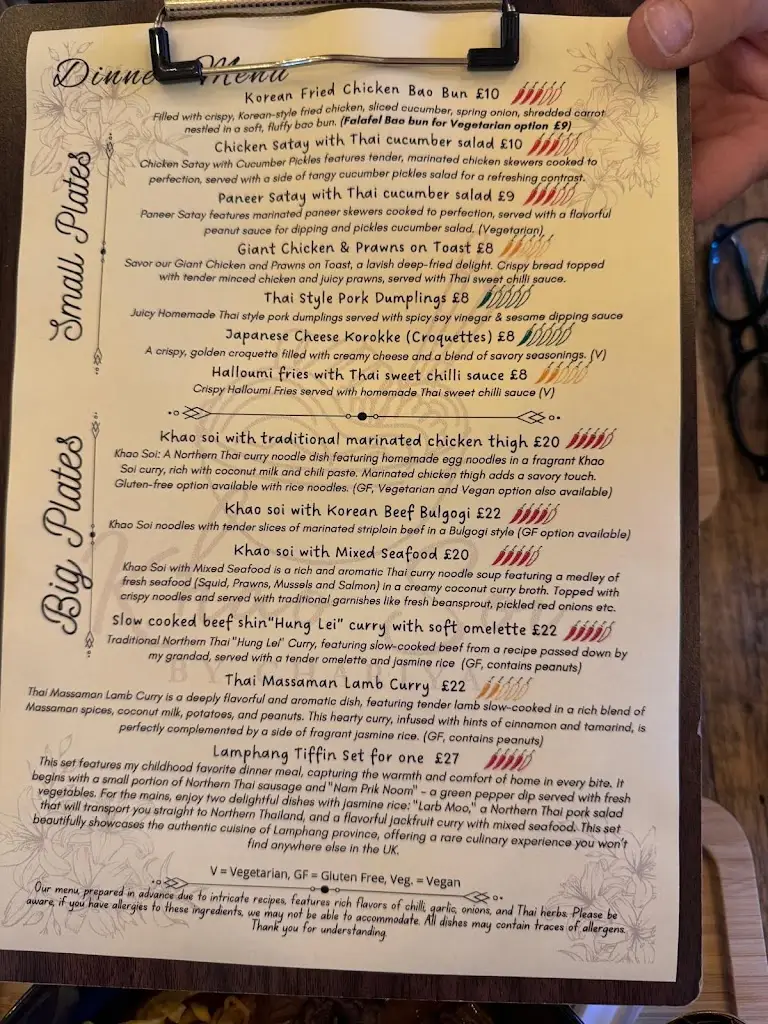 Menu_Chariya's Kitchen_Alton_image_1